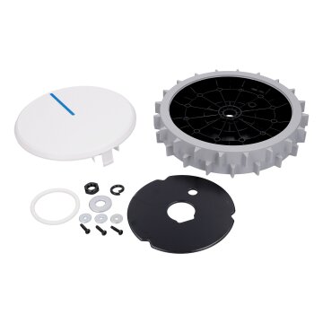 LUTH Premium Profi Parts Rad  kompatibel mit Ecovacs 201-2325-0118 für Staubsauger-Roboter
