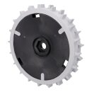 LUTH Premium Profi Parts Rad  kompatibel mit Ecovacs 201-2325-0118 für Staubsauger-Roboter