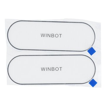 LUTH Premium Profi Parts Abdeckplatte Set kompatibel mit Ecovacs 201-2250-0035 für Fensterputzroboter 2stk