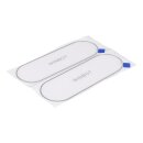 LUTH Premium Profi Parts Abdeckplatte Set kompatibel mit Ecovacs 201-2250-0035 für Fensterputzroboter 2stk