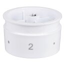 LUTH Premium Profi Parts Drehknopf für 2kreis Kochstelle kompatibel mit Amica 9057361 an Herd