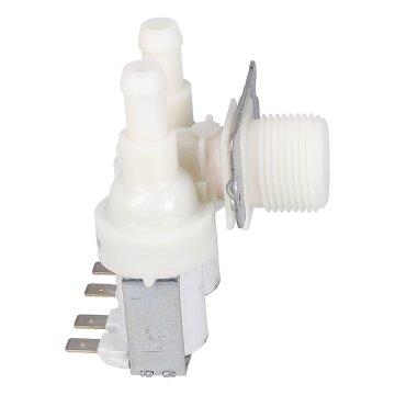 LUTH Premium Profi Parts Magnetventil 2-Fach 90° 12mmø Universal für Waschmaschine