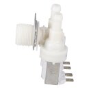 Magnetventil 2-Fach 90° 12mmø Universal für Waschmaschine