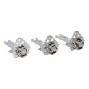 Türscharnier Set Einbau kompatibel mit Bosch 00268699 für Kühlschrank 3stk