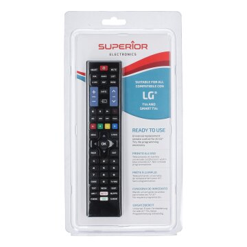 LUTH Premium Profi Parts Fernbedienung für LG Tv kompatibel mit Superior Suptrb007