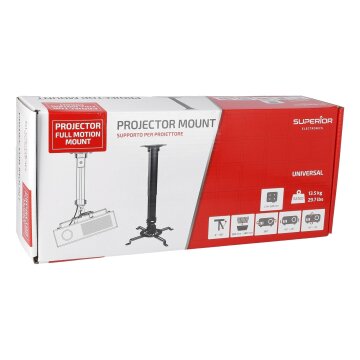 LUTH Premium Profi Parts Deckenhalter für Projektor kompatibel mit Superior Supstv013