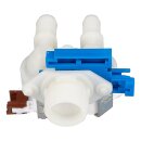 LUTH Premium Profi Parts Magnetventil 2fach 180° kompatibel mit AEG 8588074876547 12mm+14mmø für Waschmaschine