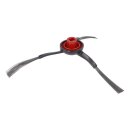 LUTH Premium Profi Parts Seitenbürste kompatibel mit Ecovacs 201-2310-2275 für Staubsauger-Roboter