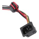 LUTH Premium Profi Parts Netzkabelbuchse kompatibel mit Ecovacs 201-2307-0617 für Staubsauger-Roboter