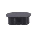 LUTH Premium Profi Parts Gummiabdeckung 4stk kompatibel mit Ecovacs 201-2311-0026 für Staubsauger-Roboter