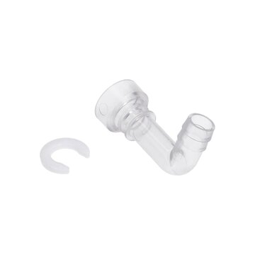 LUTH Premium Profi Parts Schlauchadapter kompatibel mit Ecovacs 201-2311-0058 für Staubsauger-Roboter