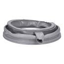 LUTH Premium Profi Parts Türmanschette mit Spannringen kompatibel mit Bosch 00776673 für Waschmaschine