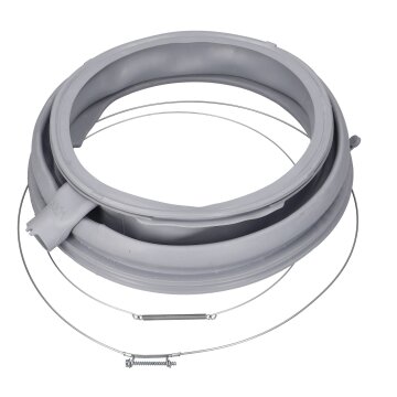 Türmanschette mit Spannringen kompatibel mit Bosch 23002614 für Waschmaschine