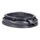 LUTH Premium Profi Parts Türmanschette mit Spannringen kompatibel mit Bosch 00772662 für Waschmaschine
