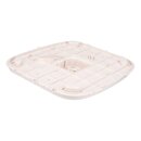 LUTH Premium Profi Parts Abdeckung oben kompatibel mit Ecovacs 201-2311-00a7 für Staubsauger-Roboter