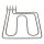 Heizung Oberhitze Grill Amica 8019010 Backer für Backofen