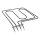 Heizung Oberhitze Grill kompatibel mit Amica 8019010 für Backofen