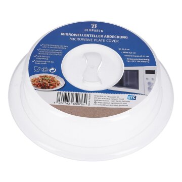 Abdeckhaube 265mmø für Speisen Bluparts Universal für Mikrowelle