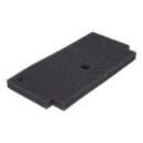 Schaumstoffmatte für Griff Easycleanfilter kompatibel mit Bosch 12022801 für Trockner