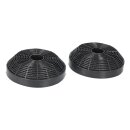 LUTH Premium Profi Parts Kohlefilter Set 130mmø kompatibel mit Gorenje Ah135 417308 für Dunstabzugshaube 2stk