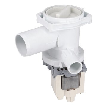 LUTH Premium Profi Parts Ablaufpumpe mit Kopf Sieb kompatibel mit Bosch 00144488 für Waschmaschine