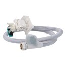 LUTH Premium Profi Parts Zulaufschlauch Aquastop 1,5m mit Magnetventil kompatibel mit Bosch 11020245 für Waschmaschine