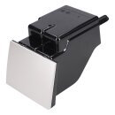 LUTH Premium Profi Parts Kaffeesatzbehälter mit Blende Silbern kompatibel mit Delonghi As13200325 für Kaffeemaschine