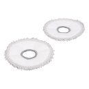 LUTH Premium Profi Parts Wischlappen kompatibel mit Ecovacs 201-2357-1140 für Staubsauger-Roboter 2stk