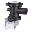 Ablaufpumpe mit Kopf Sieb kompatibel mit Bauknecht C00855480 Askoll für Waschmaschine