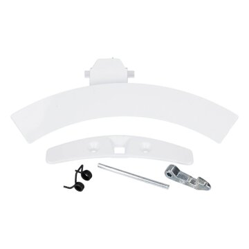 Türgriff Set mit Haken Feder Platte Electrolux 4055137402 für Waschmaschine Waschtrockner