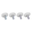 Gerätefuß Set kompatibel mit Bosch 00610643 für Waschmaschine 4stk