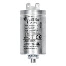 LUTH Premium Profi Parts Kondensator 7µf kompatibel mit Indesit C00279233 mit Steckfahnen für Trockner