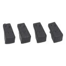 LUTH Premium Profi Parts Gummifuß Set für...