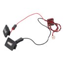 LUTH Premium Profi Parts Ladekontaktkabel kompatibel mit Ecovacs 201-2406-0806 für Staubsauger-Roboter