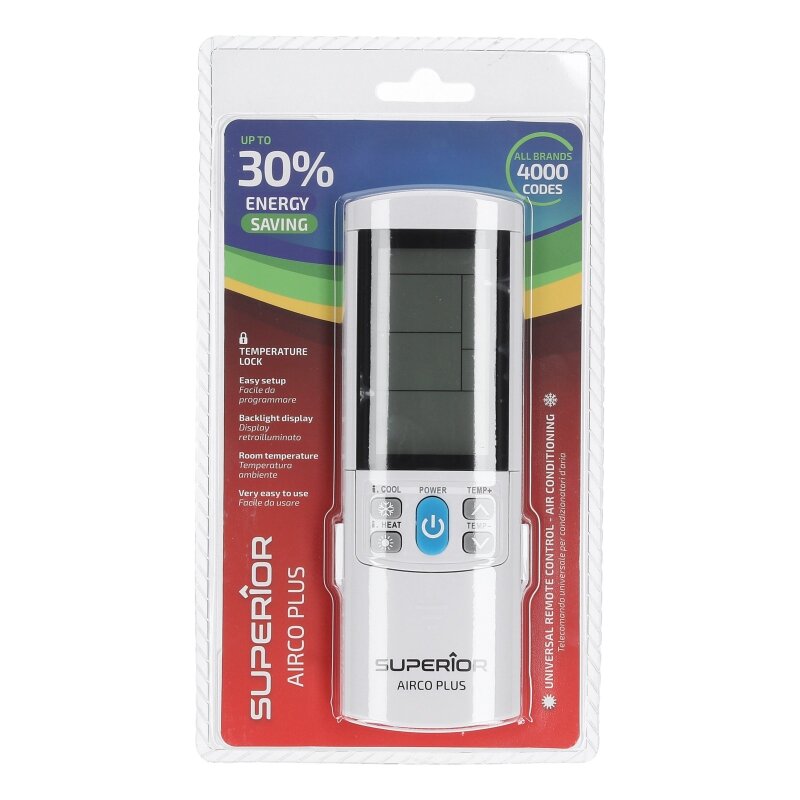 Product Image for Fernbedienung Superior Airco Plus Supcu001 für Klimagerät