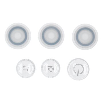 LUTH Premium Profi Parts Stationstasten kompatibel mit Ecovacs 201-2250-0042 für Staubsauger-Roboter