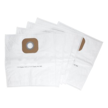 LUTH Premium Profi Parts Filterbeutel kompatibel mit Kärcher 5Stk 10101046 für Staubsauger