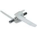 Durchlaufschnitzlerflügel kompatibel mit Bosch Küchenmaschine MUM4428 MUM4 10004361 von LUTH Premium Profi Parts