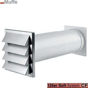 LUTH Premium Profi Parts Mauerdurchführung 125erscf Naber Edelstahl