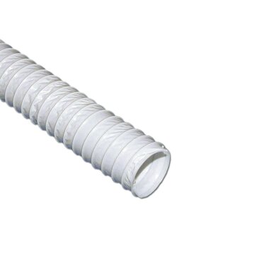 LUTH Premium Profi Parts Abluftschlauch 100erR 6m Weiß, Netz