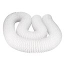 LUTH Premium Profi Parts Abluftschlauch 100erR 6m Weiß, Netz