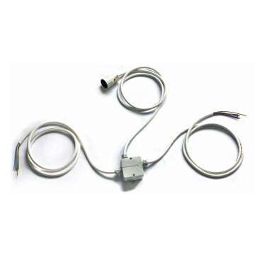 LUTH Premium Profi Parts Anschlussdose Küchenanschlussbox kompatibel mit Bachmann 923.000 2m / 2m / 2m für Kochfeld Backofen Geschirrspüler