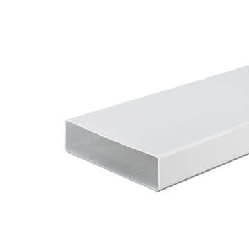 Flachkanal 125erf Naber 1m 218x55mm für Luftführung Dunstabzugshaube