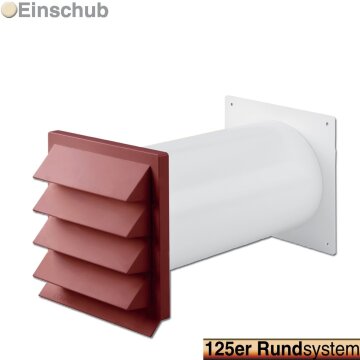LUTH Premium Profi Parts Mauerdurchführung 125erR Rot Naber 4021075