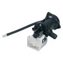 LUTH Premium Profi Parts Ablaufpumpe LG 5859EN1004J kompatibel mit Leili BPX2-2L mit Kopf Sieb Schlauch für Waschmaschine