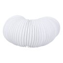 Abluftschlauch 150er Rundsystem 5m Weiß für Dunstabzugshaube