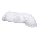 Abluftschlauch 150er Rundsystem 5m Weiß für Dunstabzugshaube