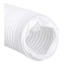 LUTH Premium Profi Parts Abluftschlauch 150er Rundsystem 5m Weiß für Dunstabzugshaube