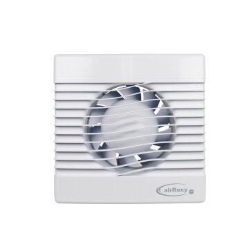 LUTH Premium Profi Parts Wohnraumventilator 100erR mit Nachlauf Timer für Wand Bad Toilette