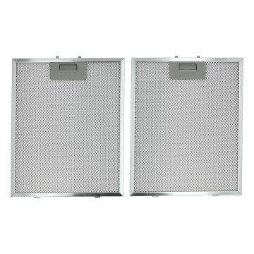 Metallfettfilter Respekta Miz 2009  320x260mm für Dunstabzugshaube 2stk